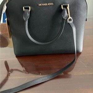 Michael Kors Black Satchel Bag